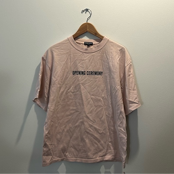 pink drop sleeve tee - Picture 1 of 5